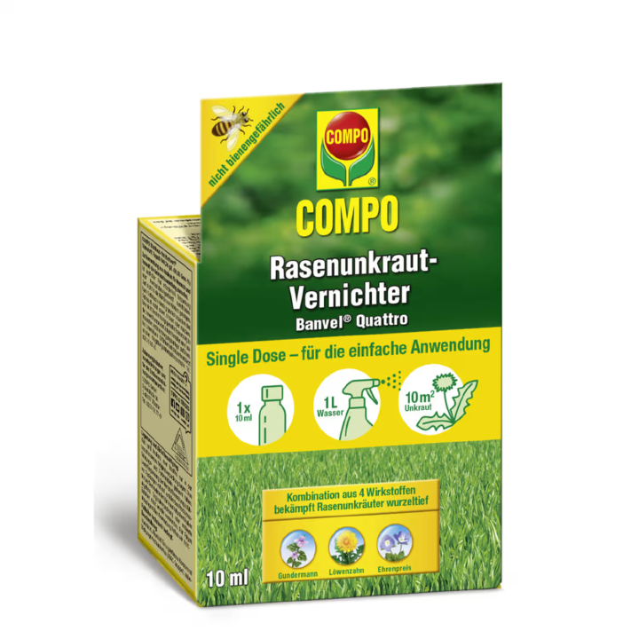 COMPO Rasenunkraut-Vernichter Banvel Quattro